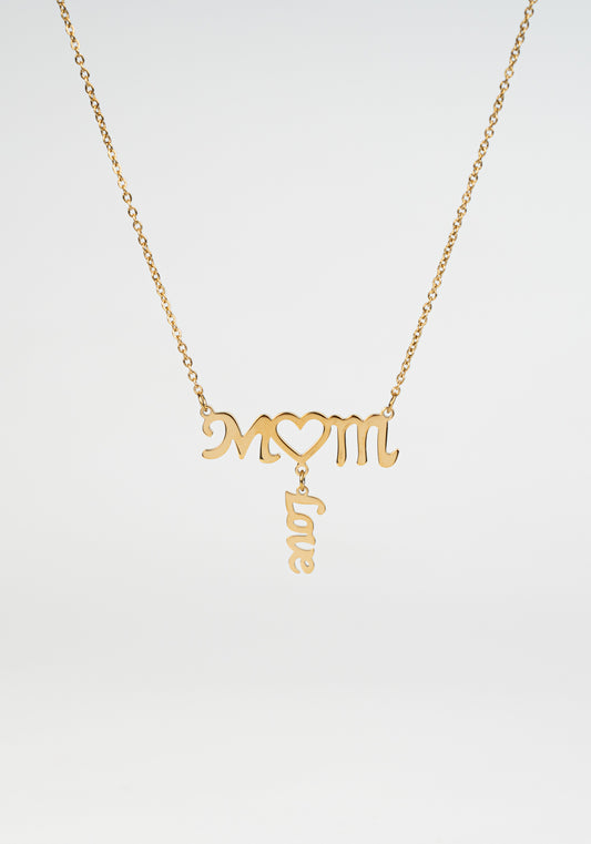 Love Mom Necklace - Mothers Day Special