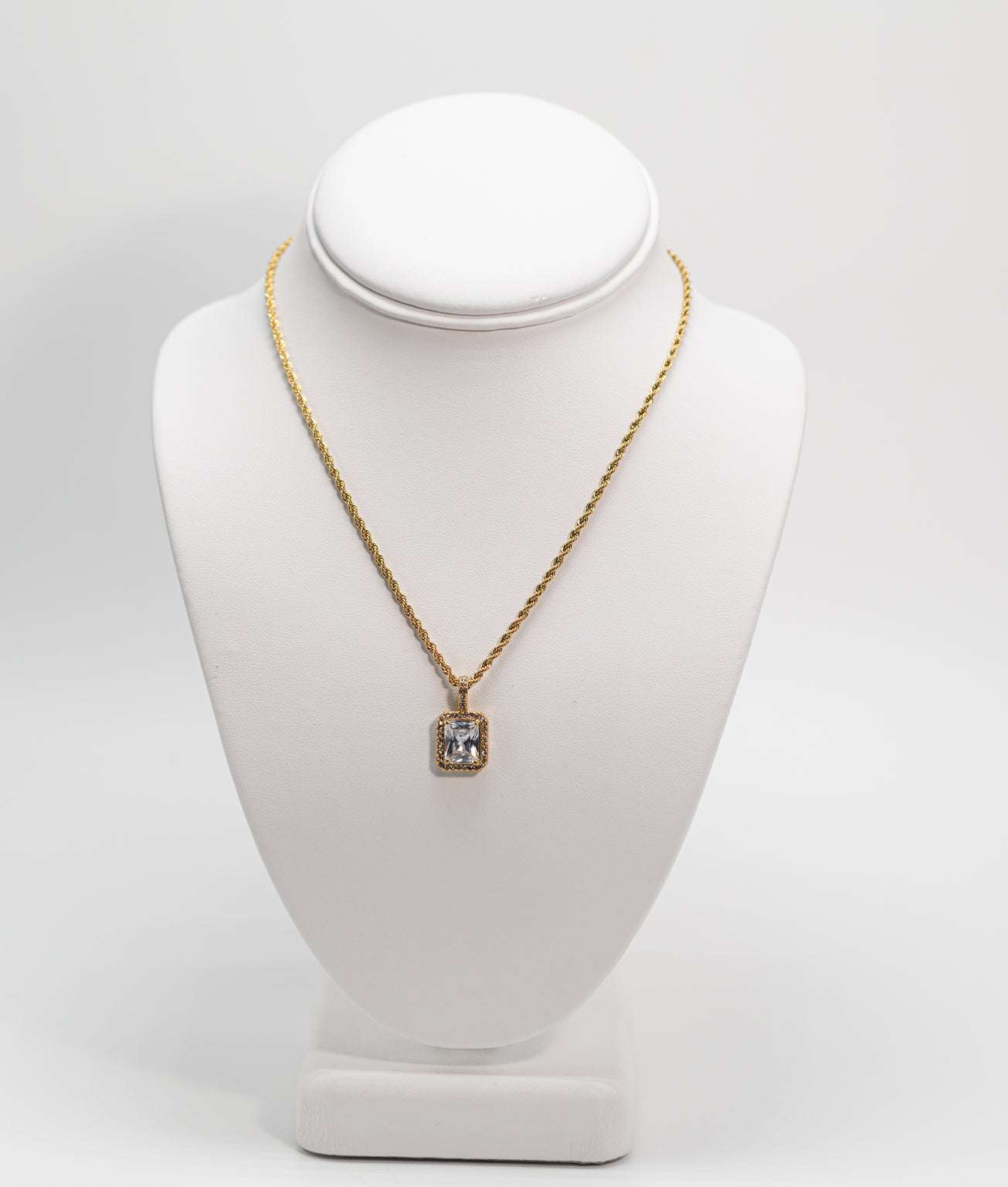 Clear Crystal Necklace | ClassicsJewelryGifts