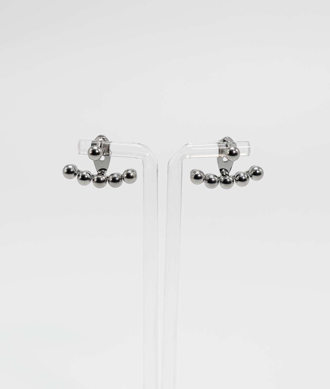 Valeria Earrings, stud earrings, Bead stud earrings