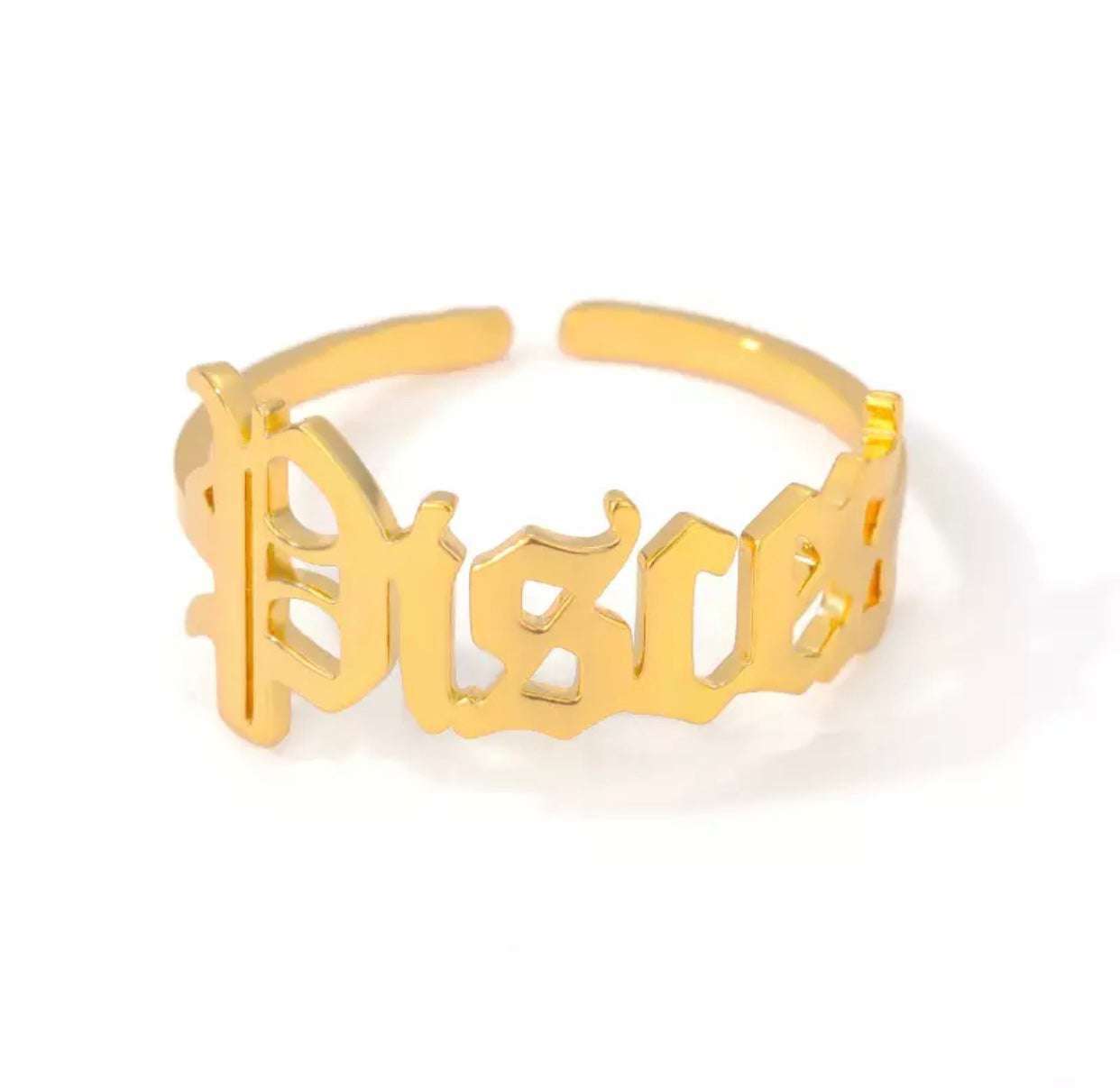 Zodiac Sign Ring/ Anillos Zodiacales