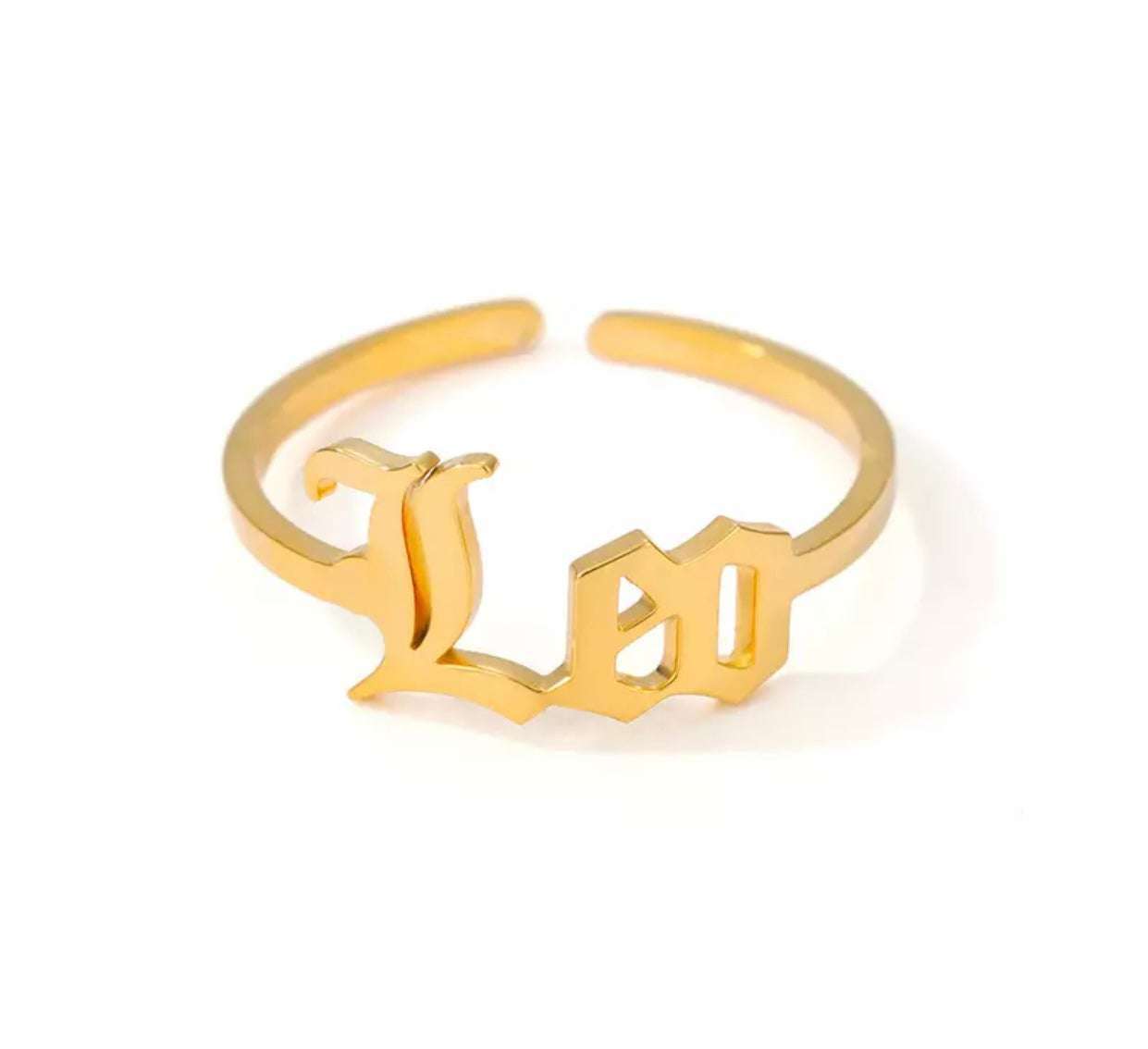 Zodiac Sign Ring/ Anillos Zodiacales