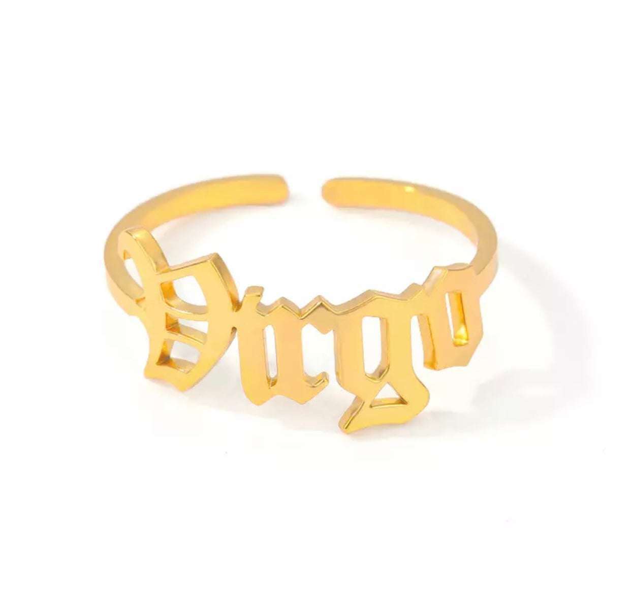 Zodiac Sign Ring/ Anillos Zodiacales