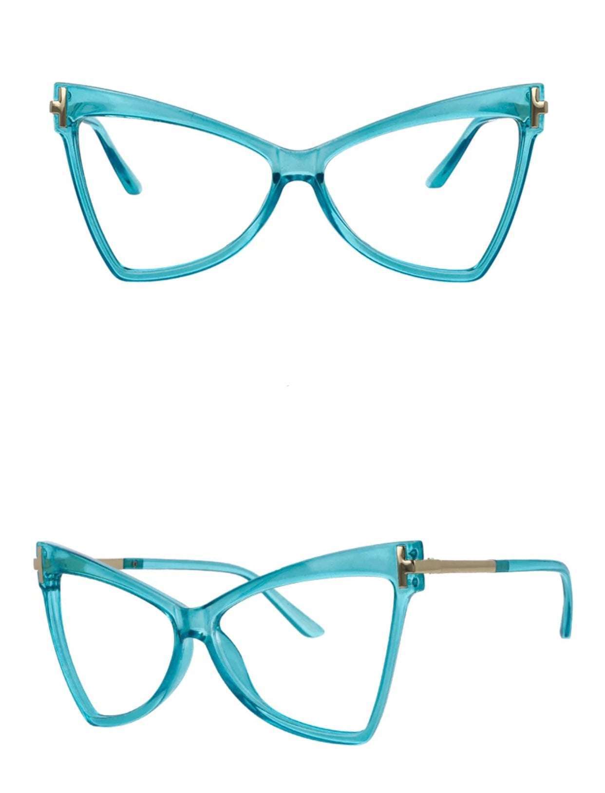 Sexy Cat Eye Glasses, Anti Blue Light Glasses, Computer Glasses
