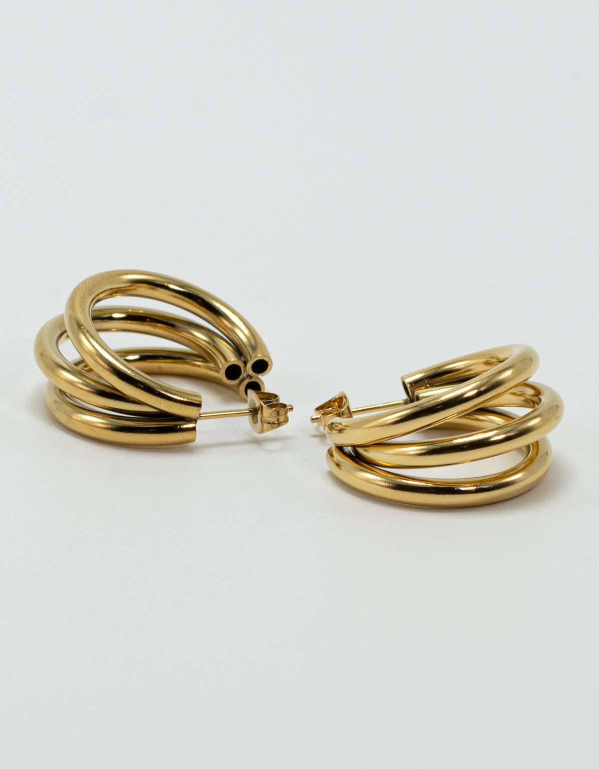 Anabela Triple Hoop Earrings For Women - ClassicsJewelryGifts