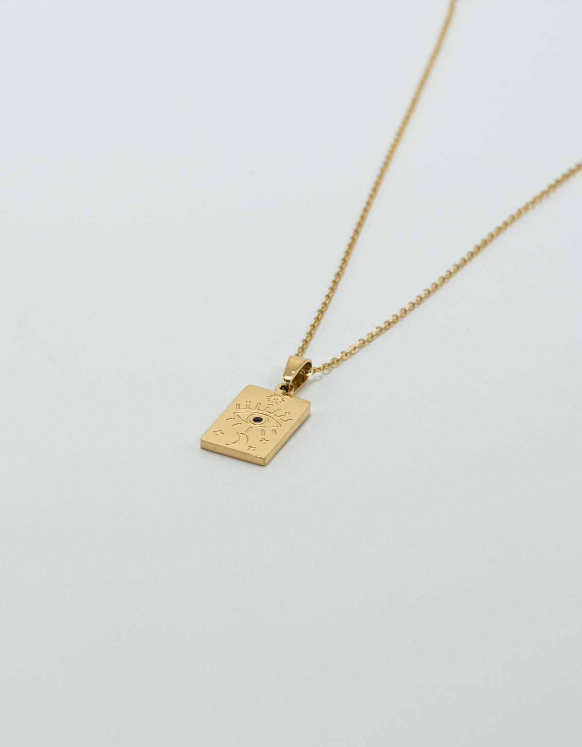 Gold Necklace, Stainless Steel Necklace,Statement Necklace,