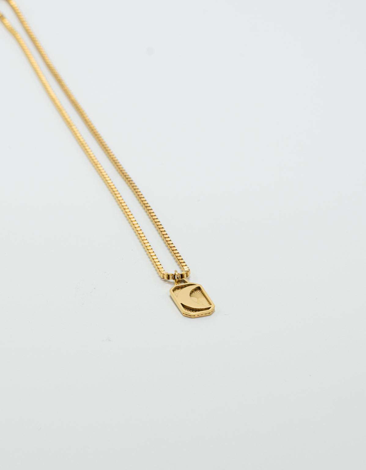 Moon Pendant Necklace For Women, Minimalist Necklace,
