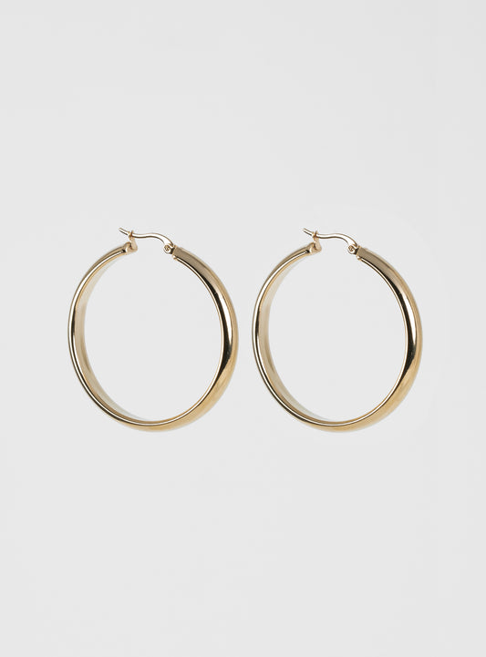 Fashion Stainless Steel Hoops